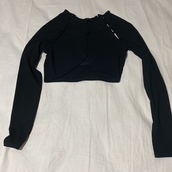 H:ours Diara top in black - Picture 5 of 9